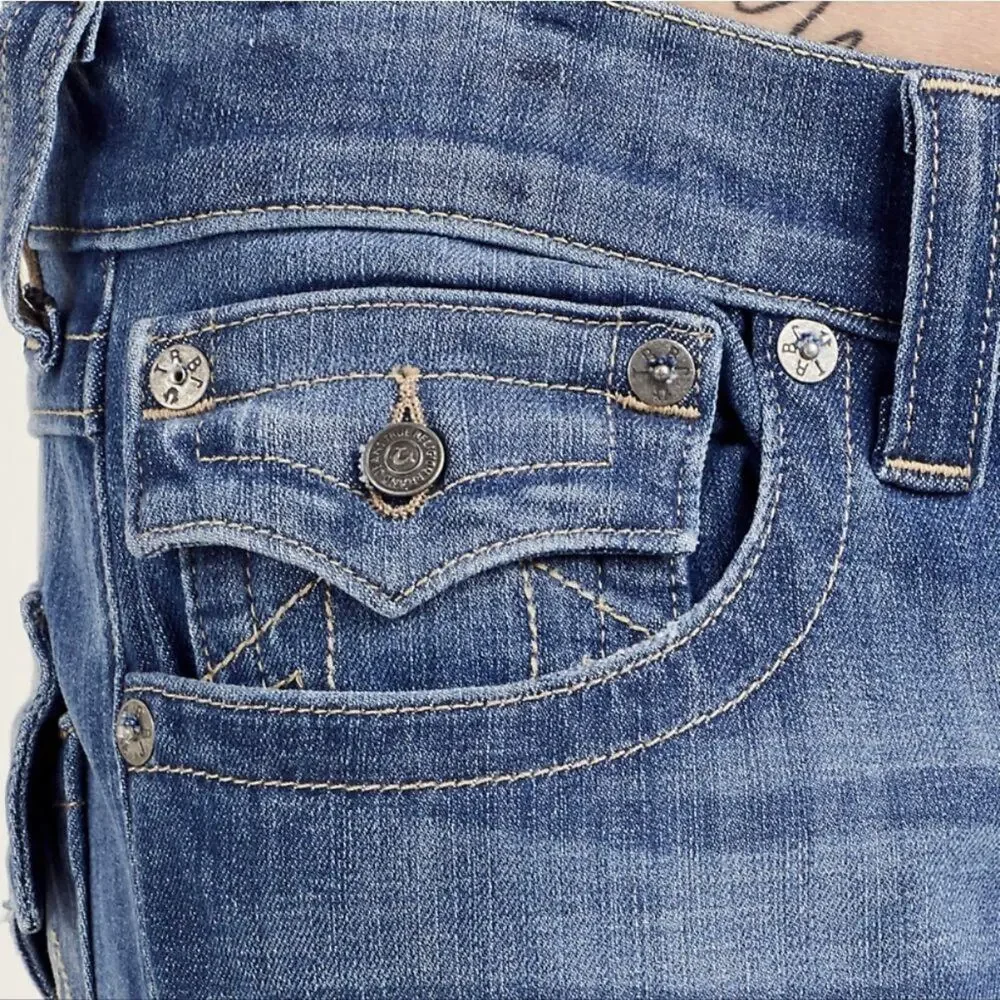 True Religion Geno relaxed, slim men's jeans size 42 new!!!!